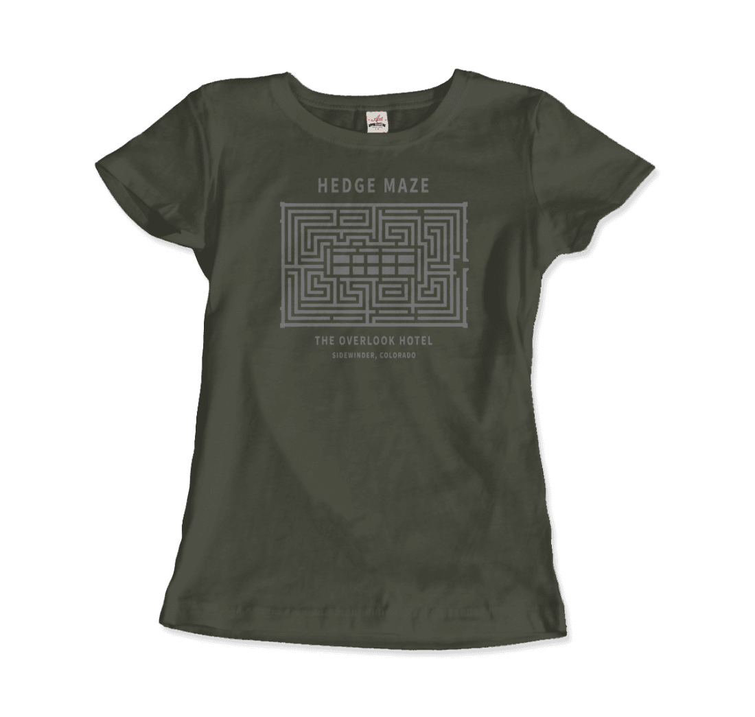 Hedge Maze, The Overlook Hotel - The Shining Movie T-Shirt-2