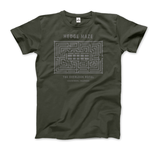 Hedge Maze, The Overlook Hotel - The Shining Movie T-Shirt-0