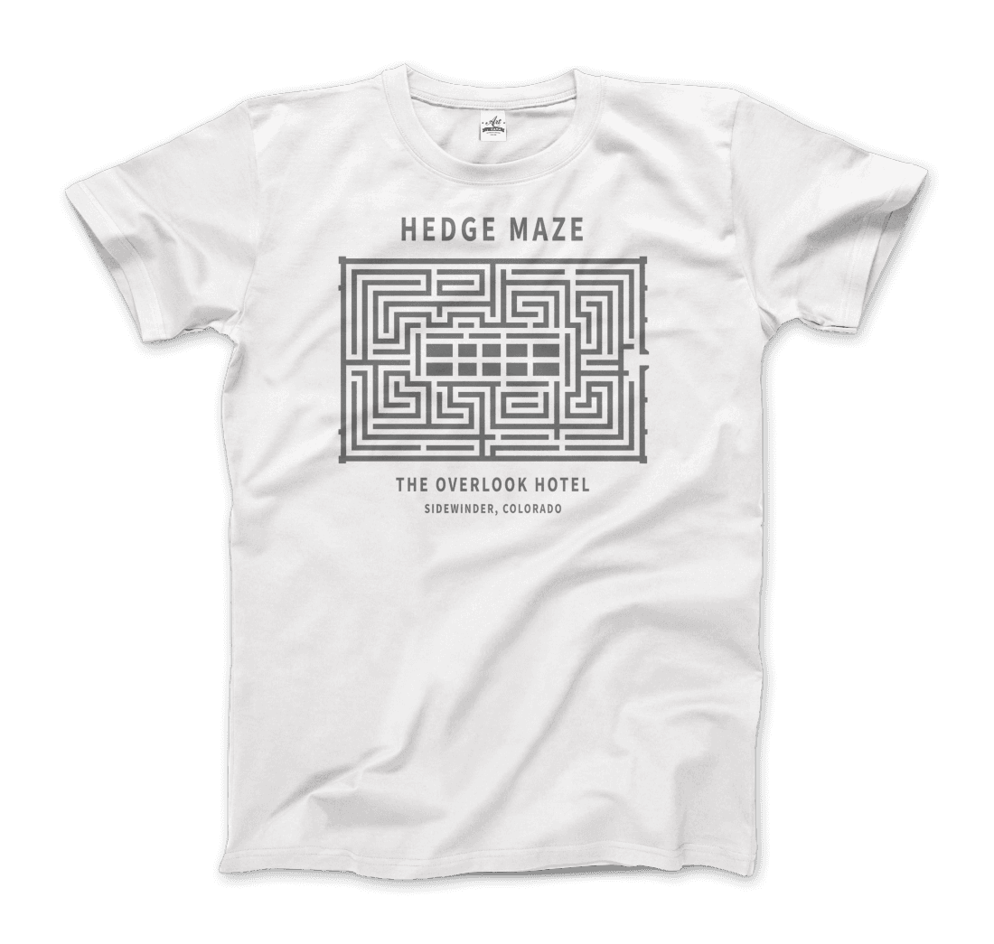 Hedge Maze, The Overlook Hotel - The Shining Movie T-Shirt-3