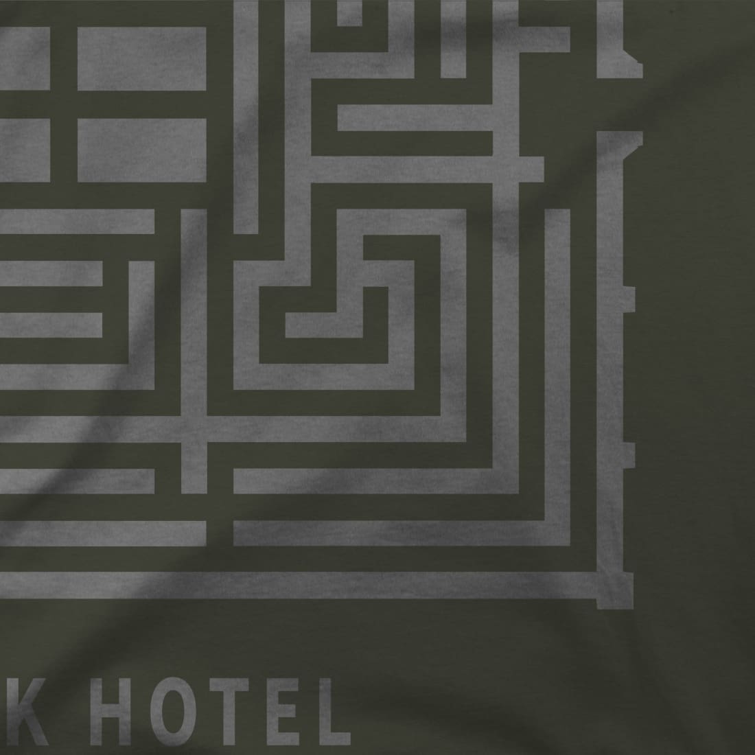 Hedge Maze, The Overlook Hotel - The Shining Movie T-Shirt-1