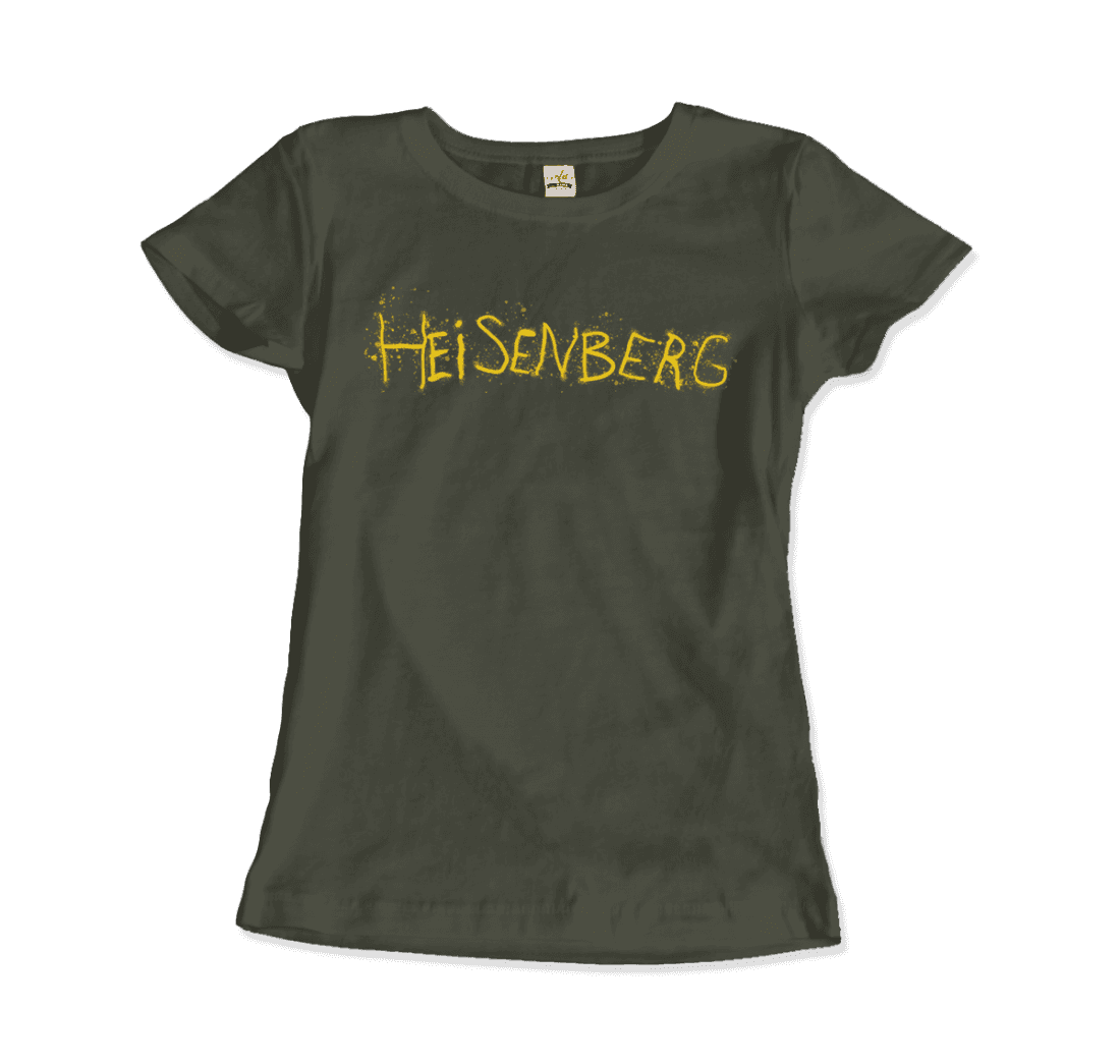 Heisenberg Graffiti, Walter White Breaking Bad T-Shirt-7