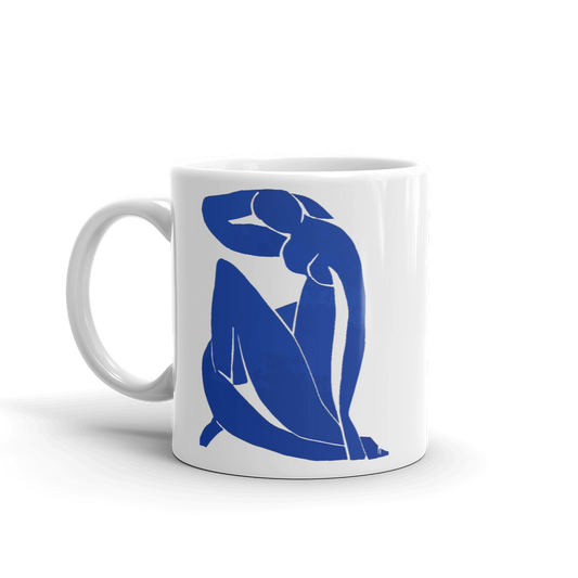 Henri Matisse Blue Nude 1952 Artwork Mug-0