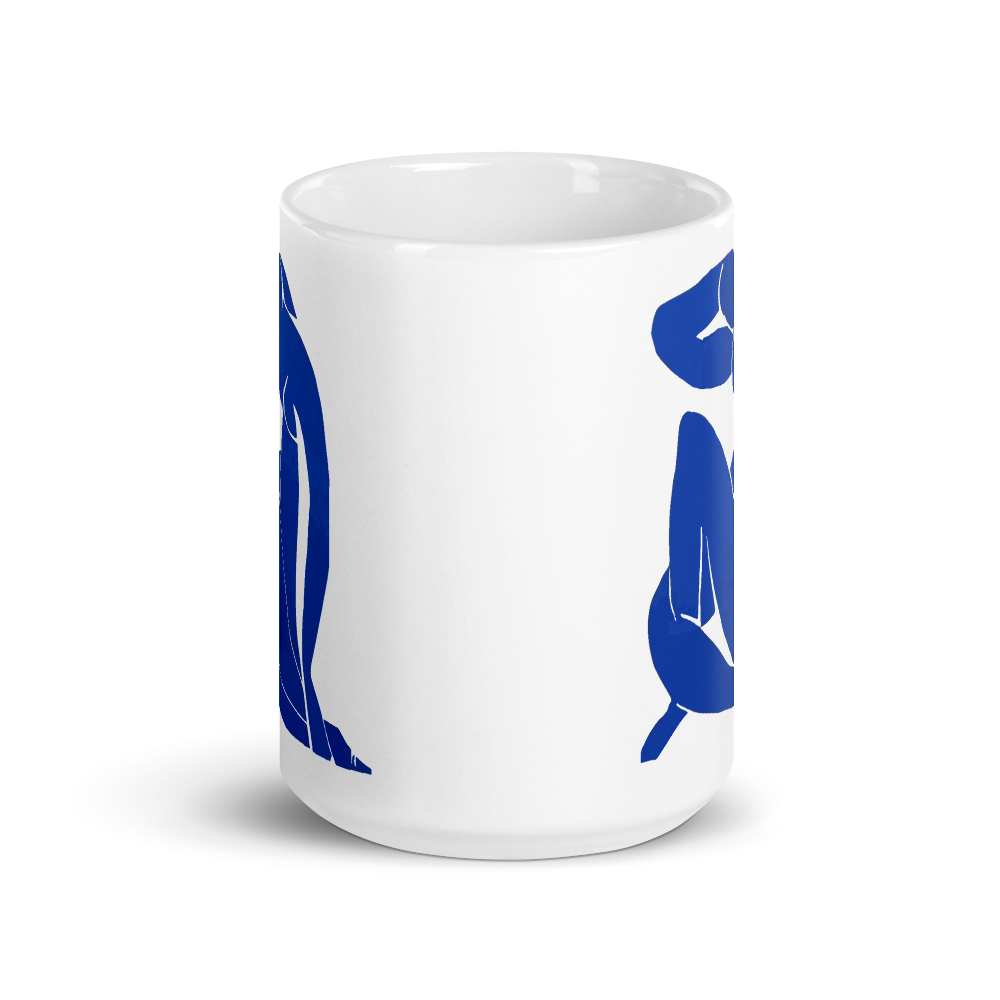 Henri Matisse Blue Nude 1952 Artwork Mug-3