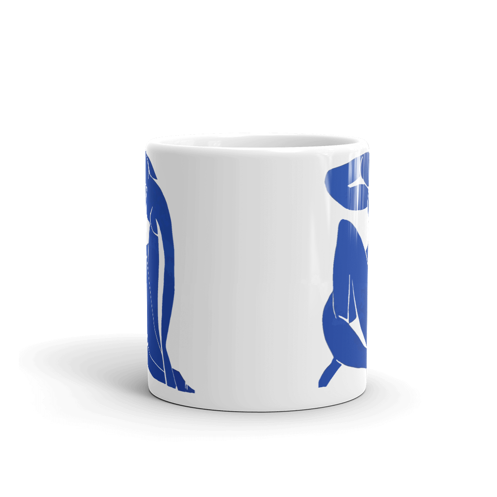 Henri Matisse Blue Nude 1952 Artwork Mug-1