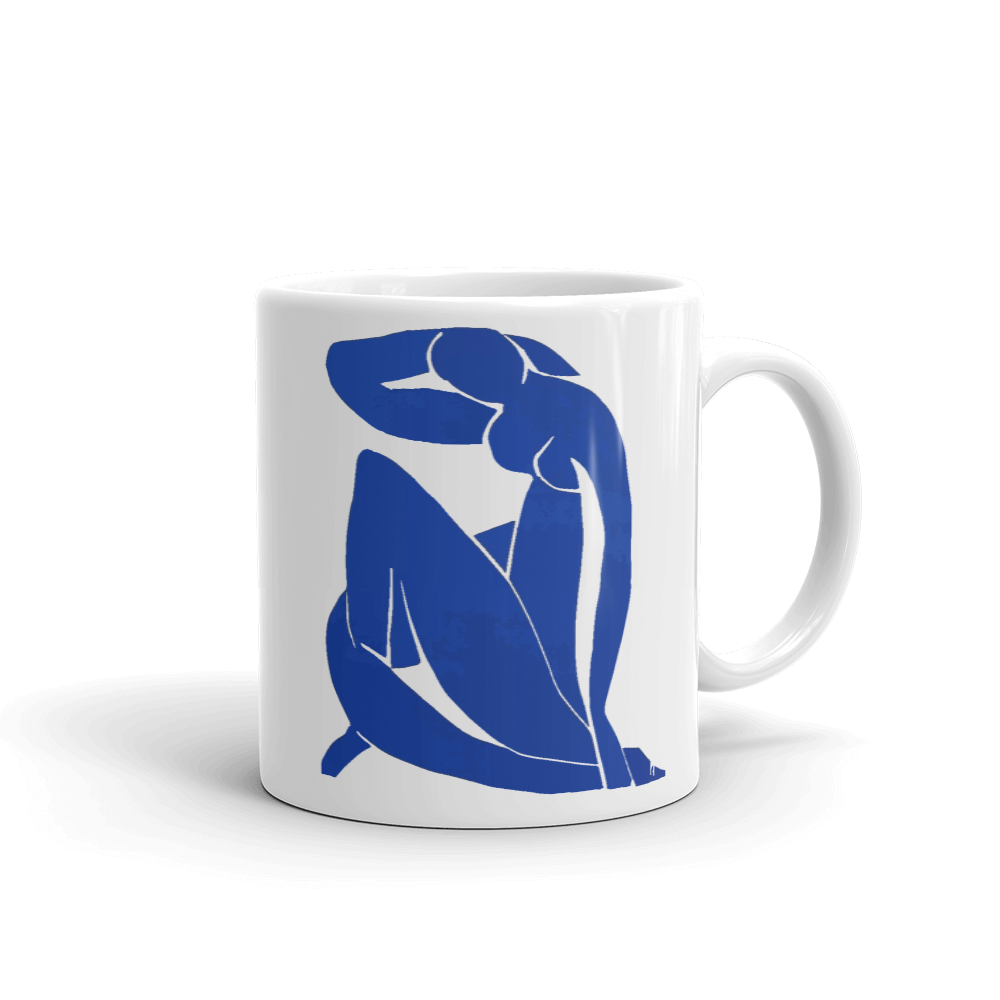 Henri Matisse Blue Nude 1952 Artwork Mug-4