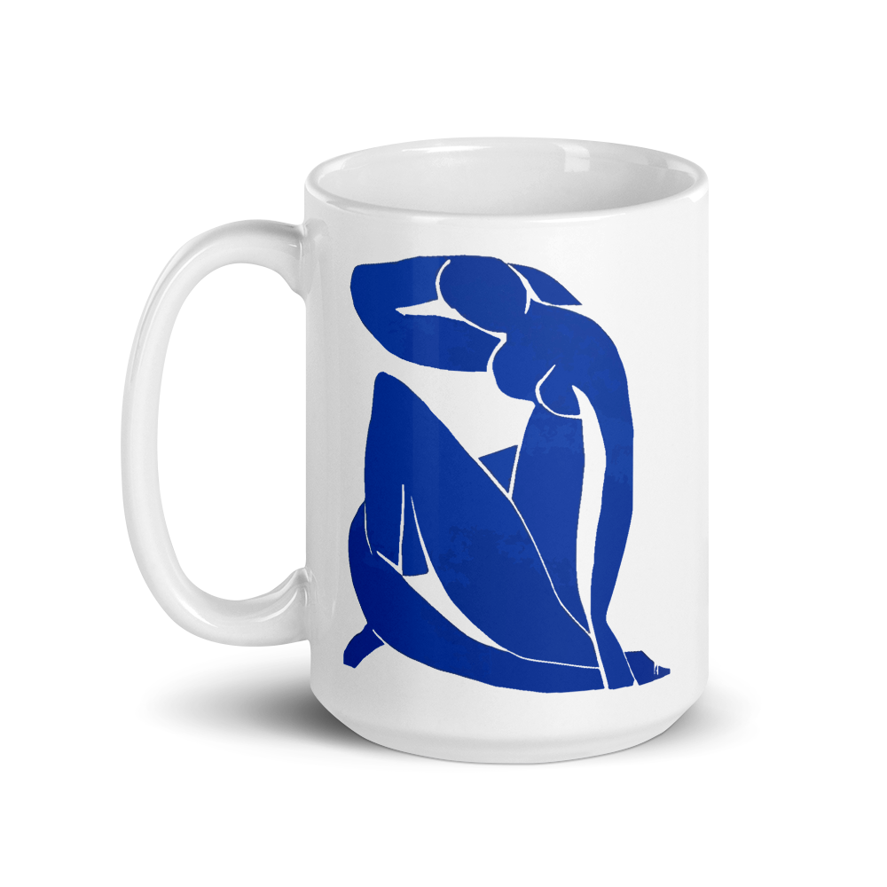 Henri Matisse Blue Nude 1952 Artwork Mug-2