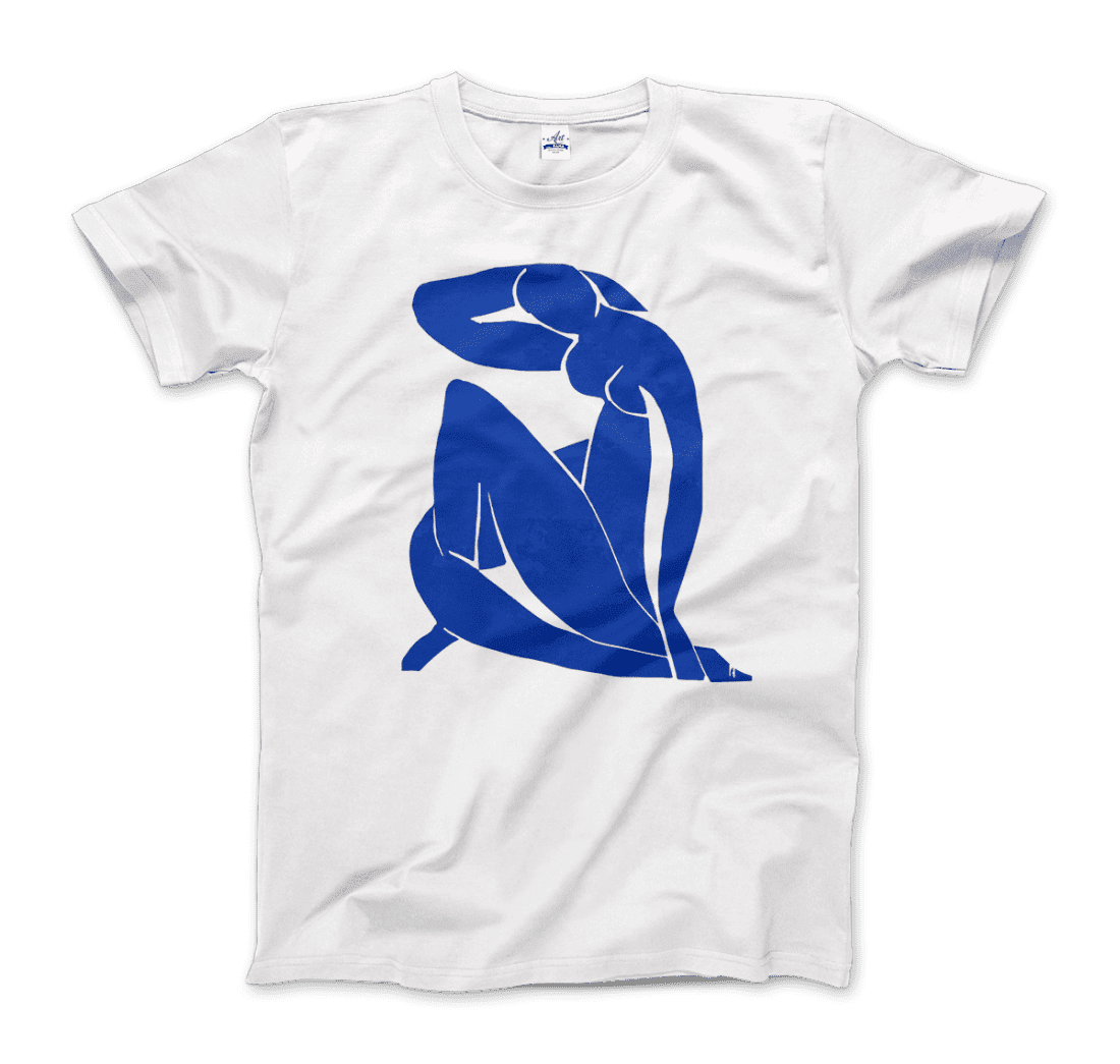 Henri Matisse Blue Nude 1952 Artwork T-Shirt-3