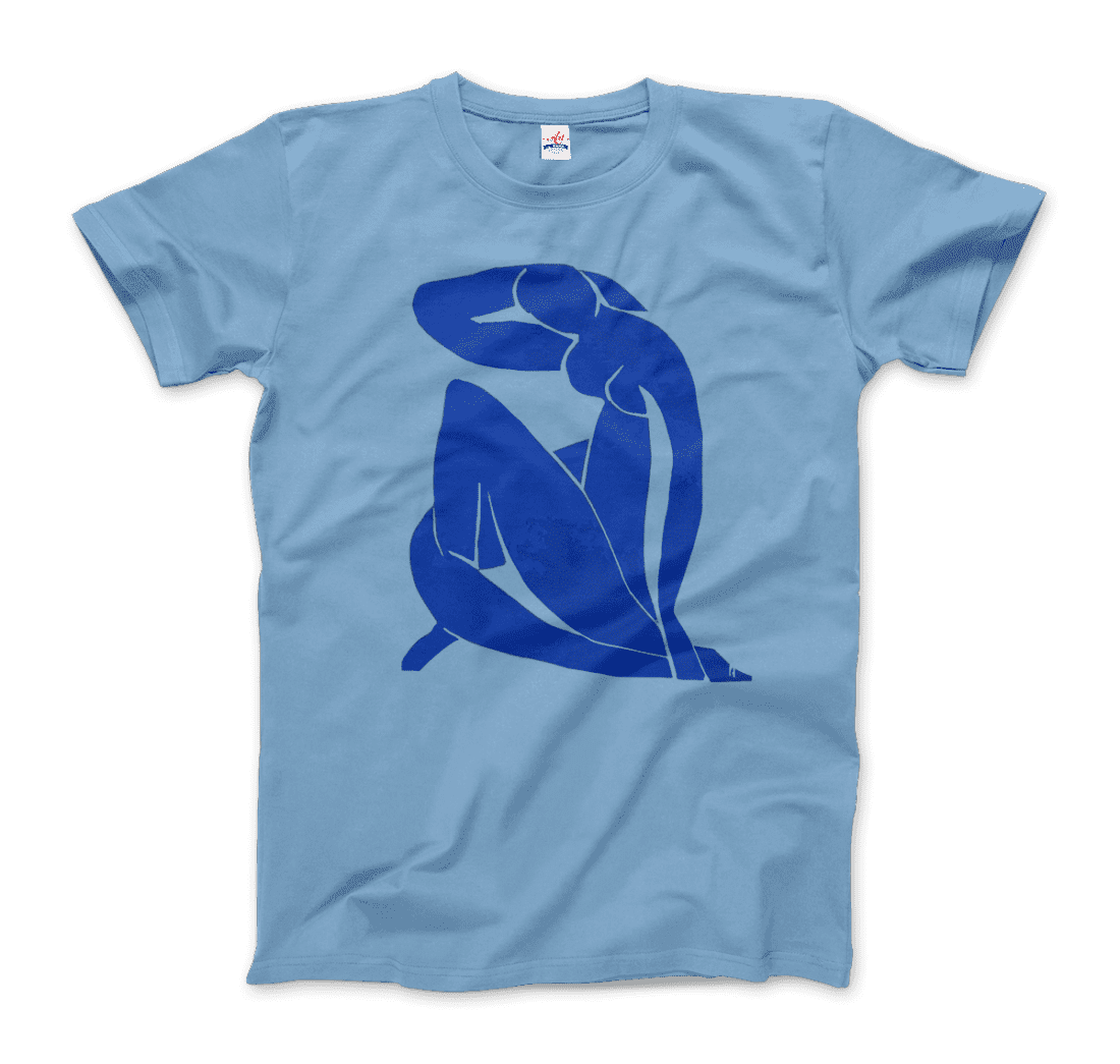 Henri Matisse Blue Nude 1952 Artwork T-Shirt-7