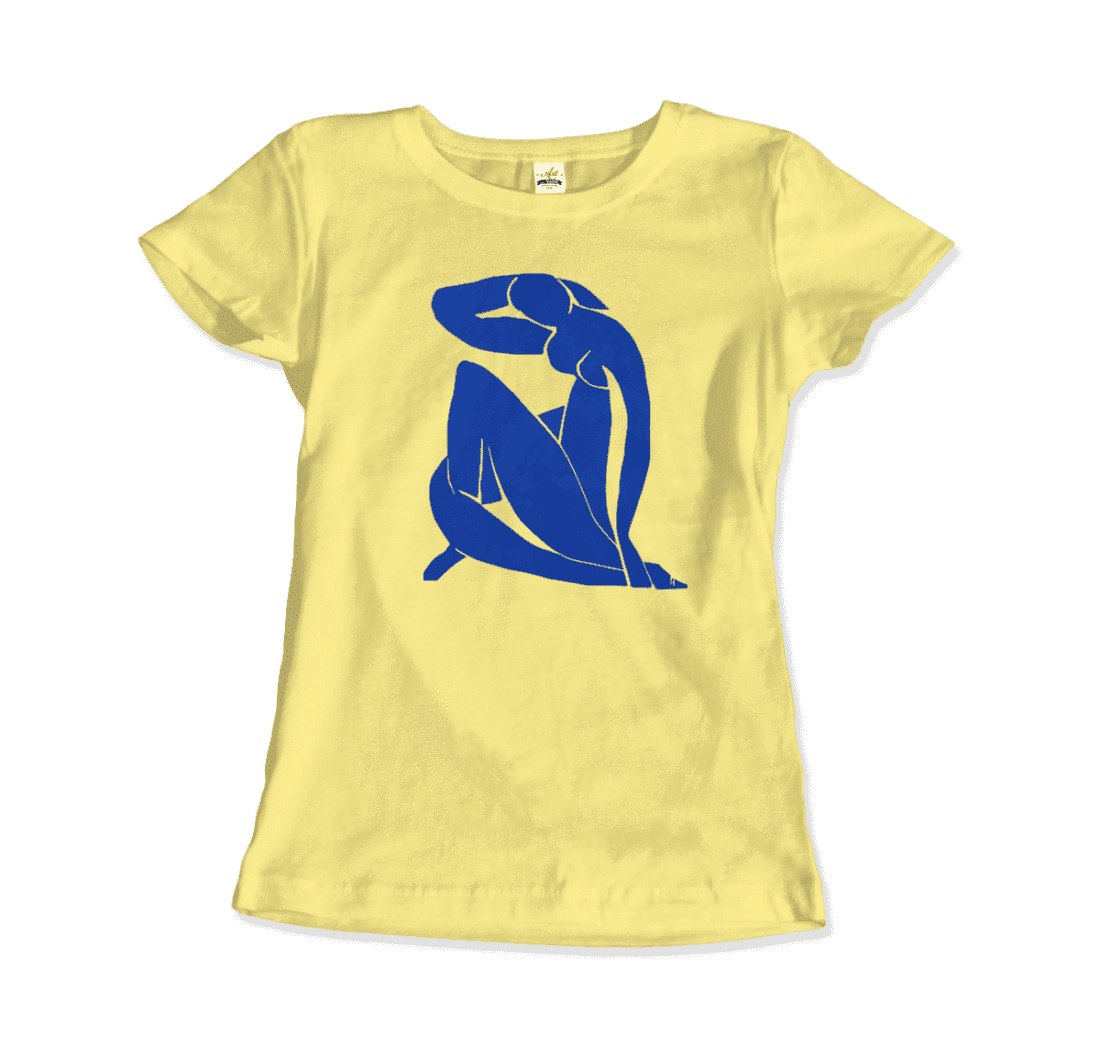 Henri Matisse Blue Nude 1952 Artwork T-Shirt-8