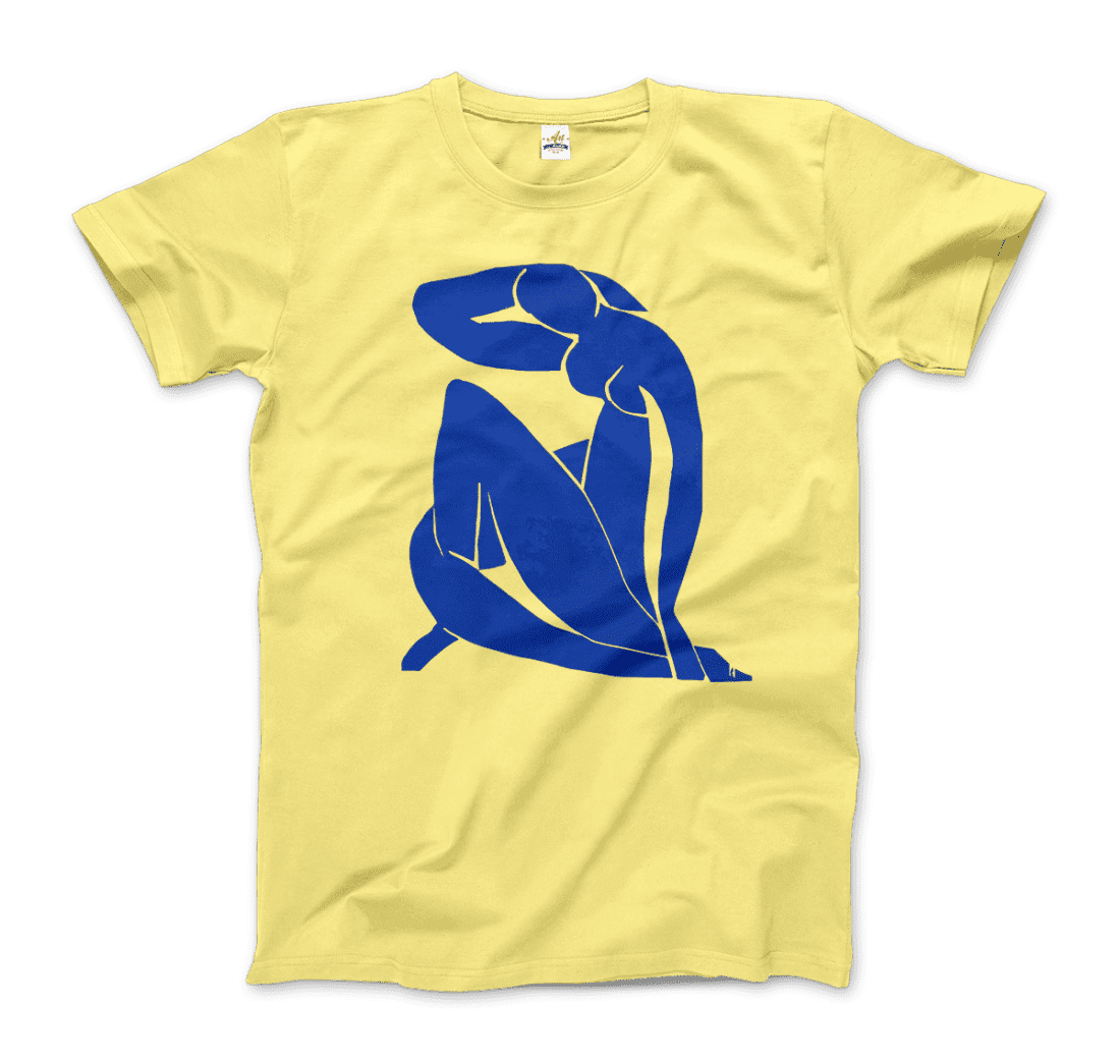 Henri Matisse Blue Nude 1952 Artwork T-Shirt-5