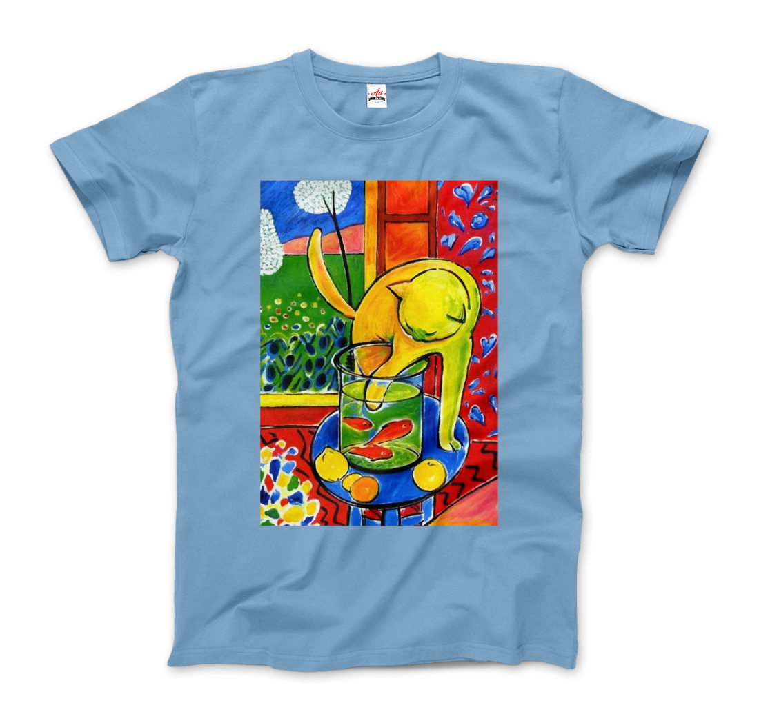 Henri Matisse The Cat With Red Fishes 1914 Artwork T-Shirt-8