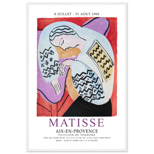 Henri Matisse The Dream - Aix-En-Provence Exhibition Poster-20