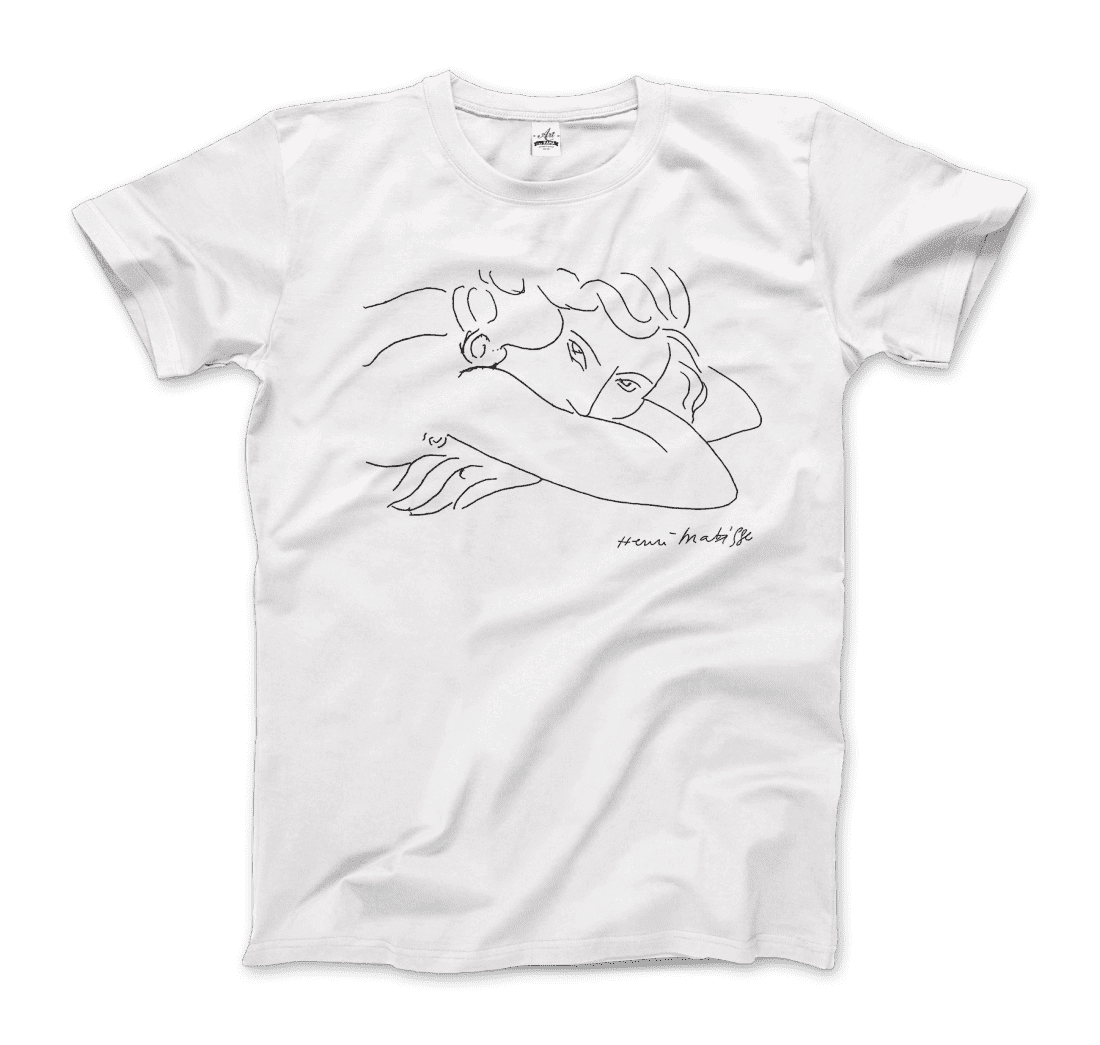 Henri Matisse Young Woman With Face Buried in Arms Artwork T-Shirt-0