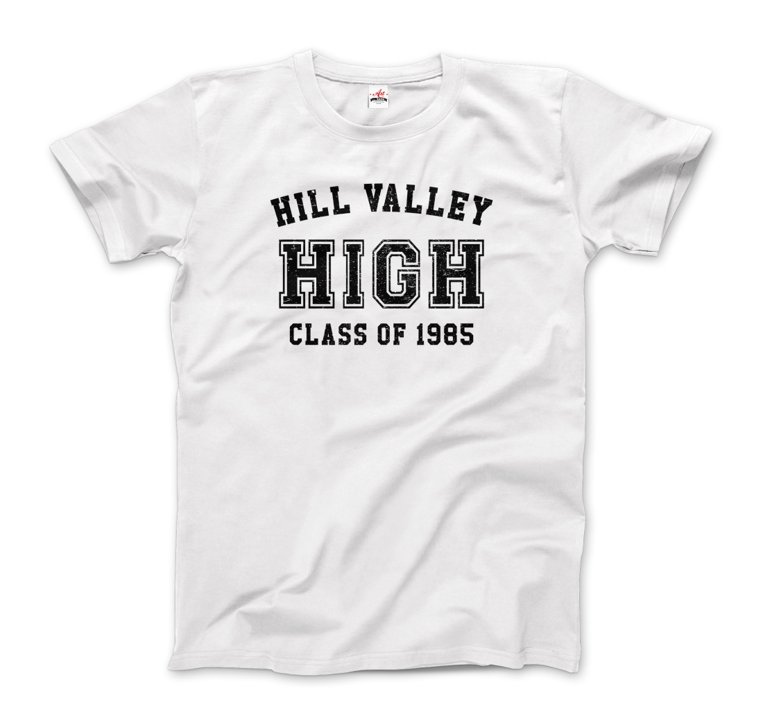 Hill Valley High School Class of 1985 - Back to the Future T-Shirt-7