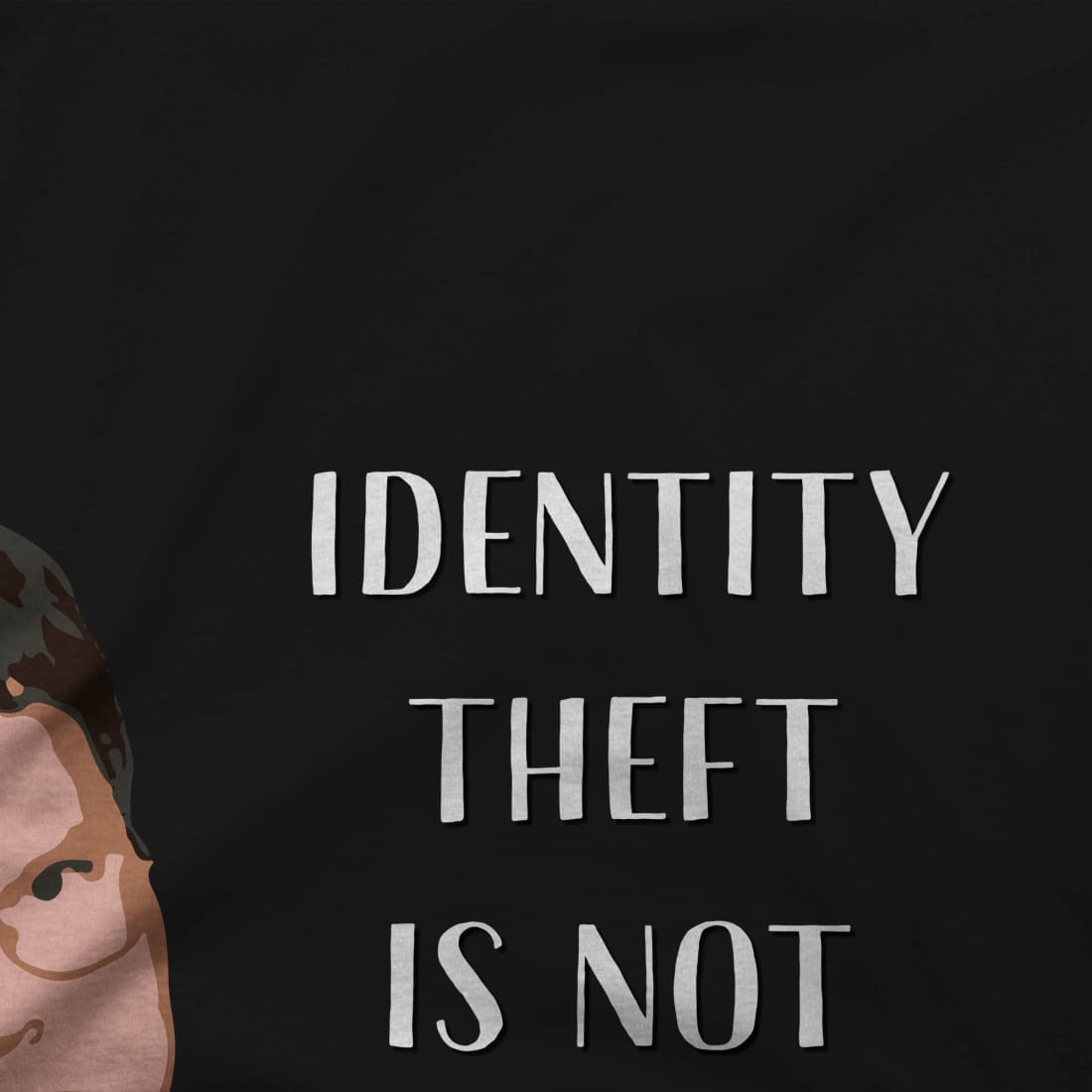 Identity Theft is Not a Joke - Schrute's Quote T-Shirt-1