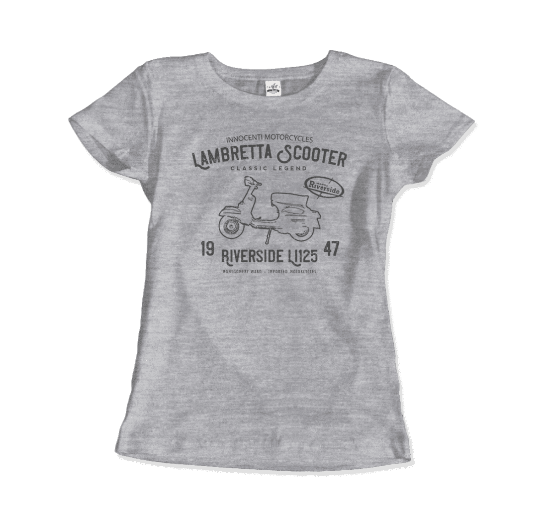 Innocenti Lambretta Scooter Riverside 1947 T-Shirt-14