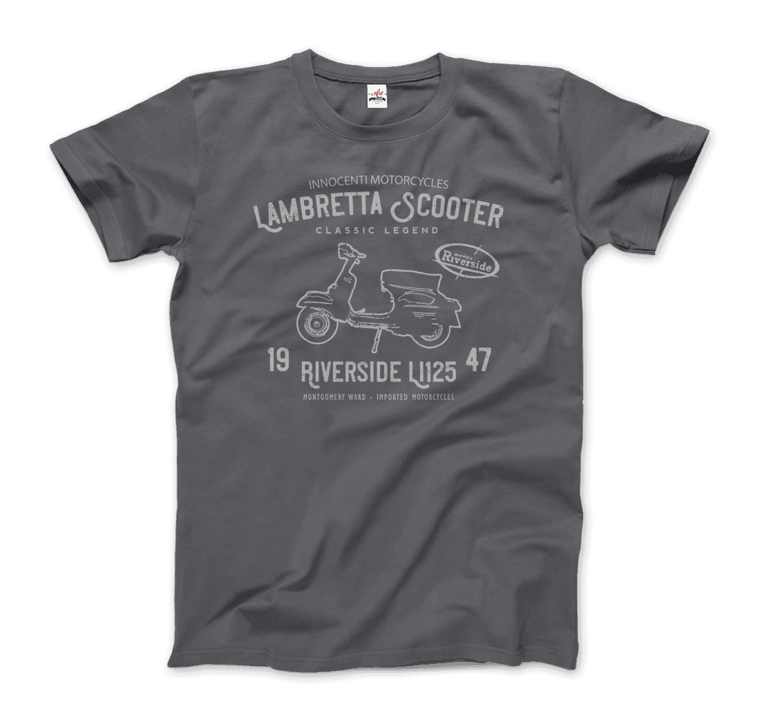 Innocenti Lambretta Scooter Riverside 1947 T-Shirt-10