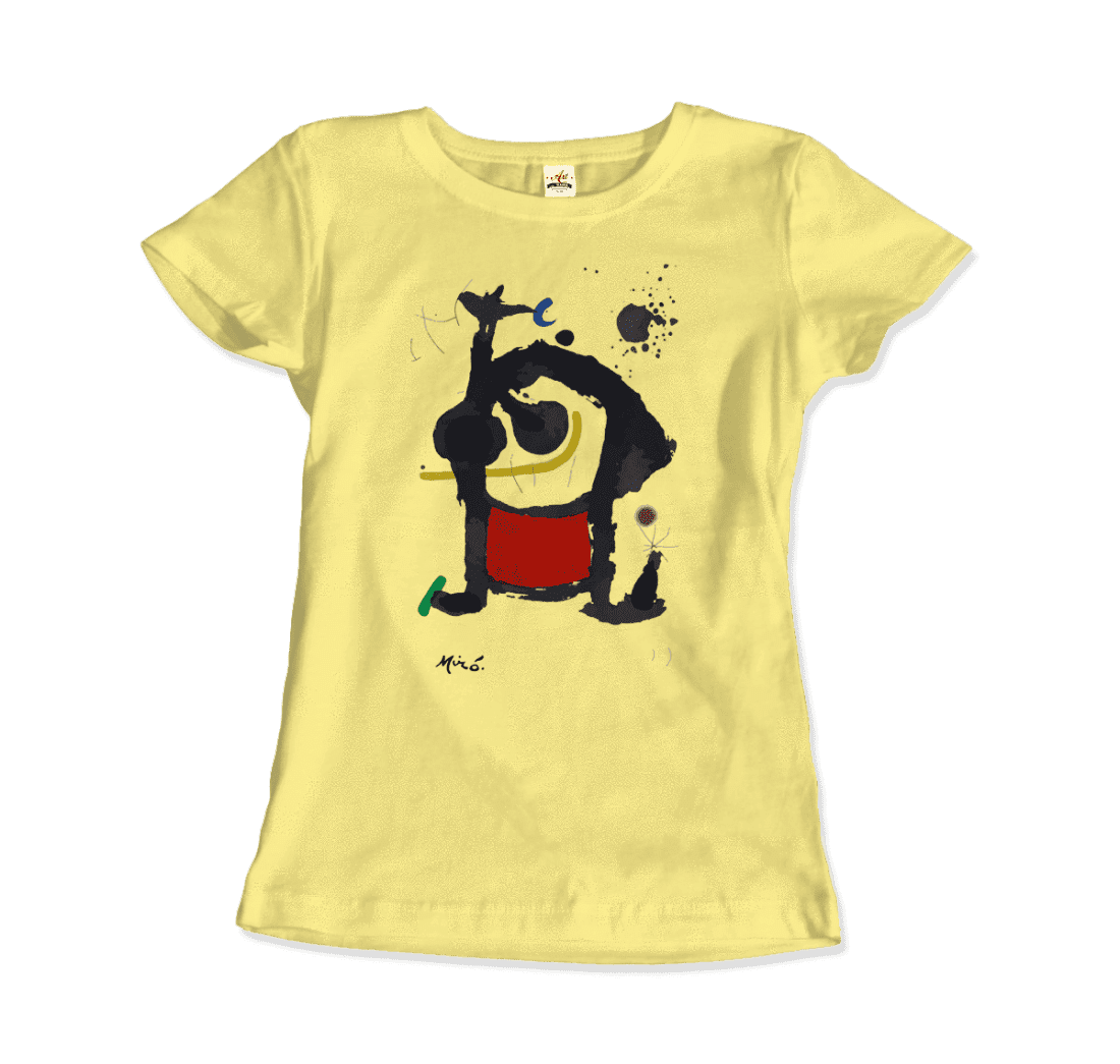 Joan Miro Bethsabee 1972 Artwork T-Shirt-11