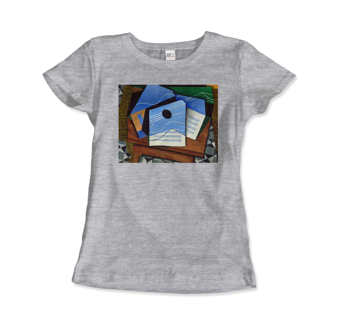 Juan Gris - Guitar on a Table, 1915 Artwork T-Shirt-10