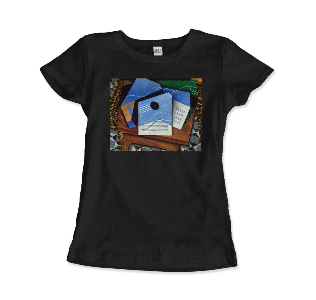 Juan Gris - Guitar on a Table, 1915 Artwork T-Shirt-9