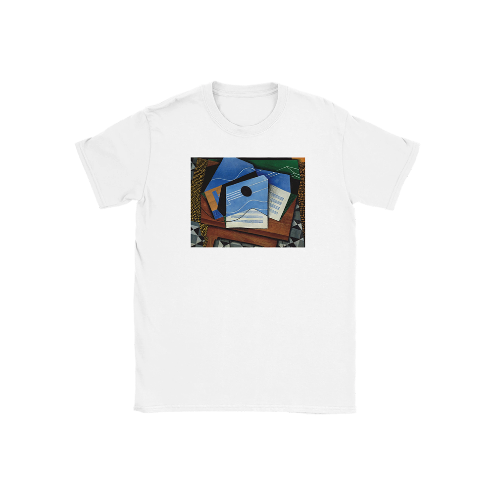 Juan Gris - Guitar on a Table, 1915 Artwork T-Shirt-13