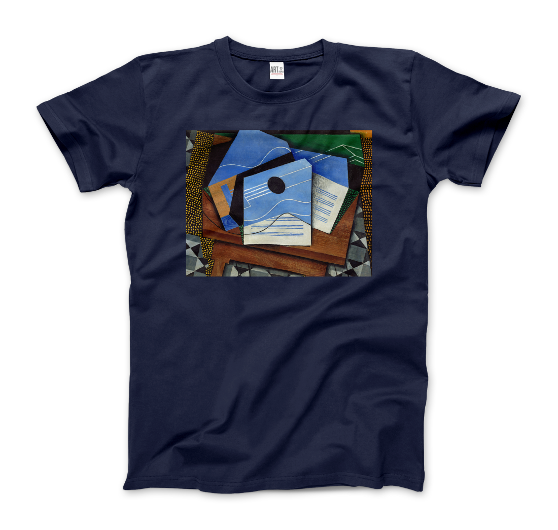 Juan Gris - Guitar on a Table, 1915 Artwork T-Shirt-8