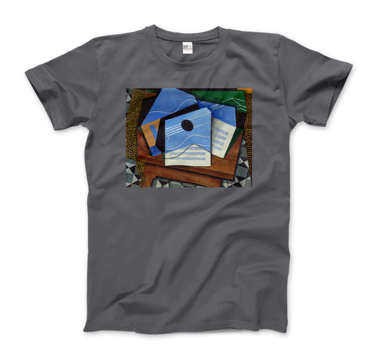 Juan Gris - Guitar on a Table, 1915 Artwork T-Shirt-0