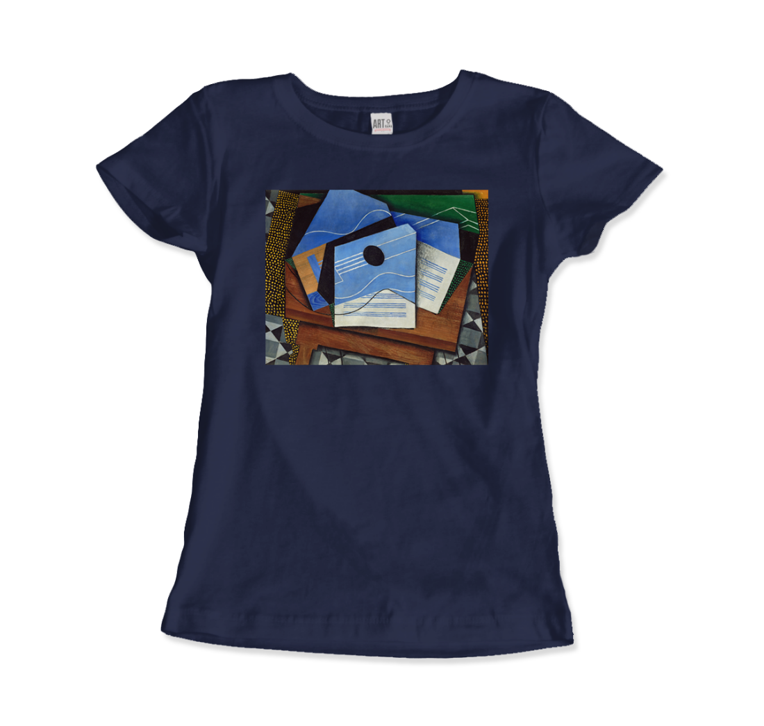 Juan Gris - Guitar on a Table, 1915 Artwork T-Shirt-12