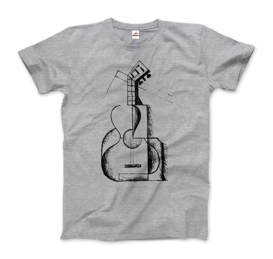 Juan Gris The Guitar 1912 Artwork T-Shirt-0