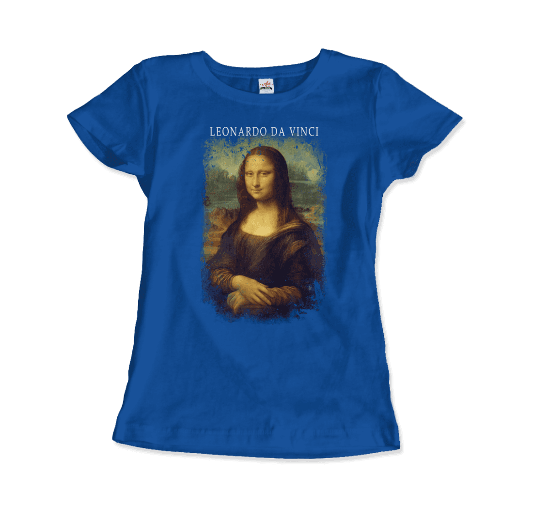 Leonardo Da Vinci, Mona Lisa, 1503~1519 Artwork T-Shirt-14