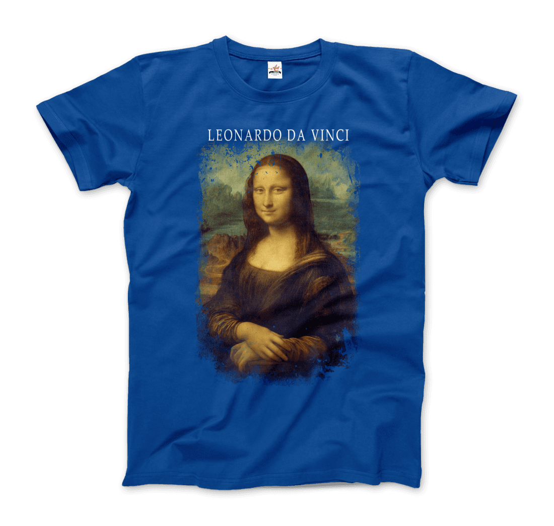 Leonardo Da Vinci, Mona Lisa, 1503~1519 Artwork T-Shirt-9