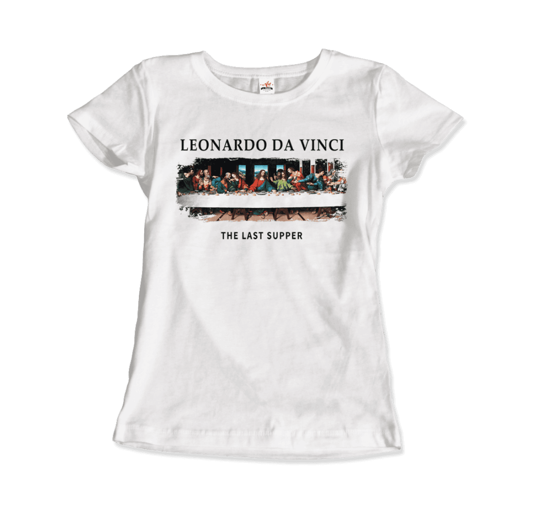 Leonardo Da Vinci - The Last Supper Artwork T-Shirt-12