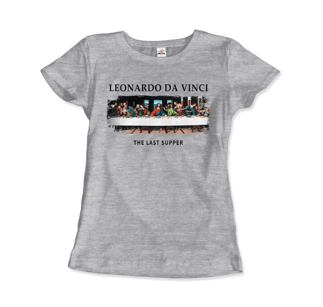 Leonardo Da Vinci - The Last Supper Artwork T-Shirt-14