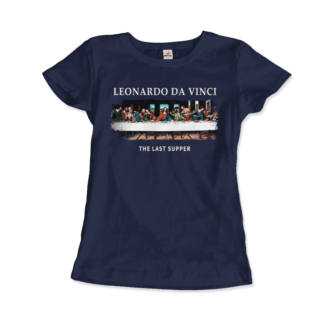 Leonardo Da Vinci - The Last Supper Artwork T-Shirt-13