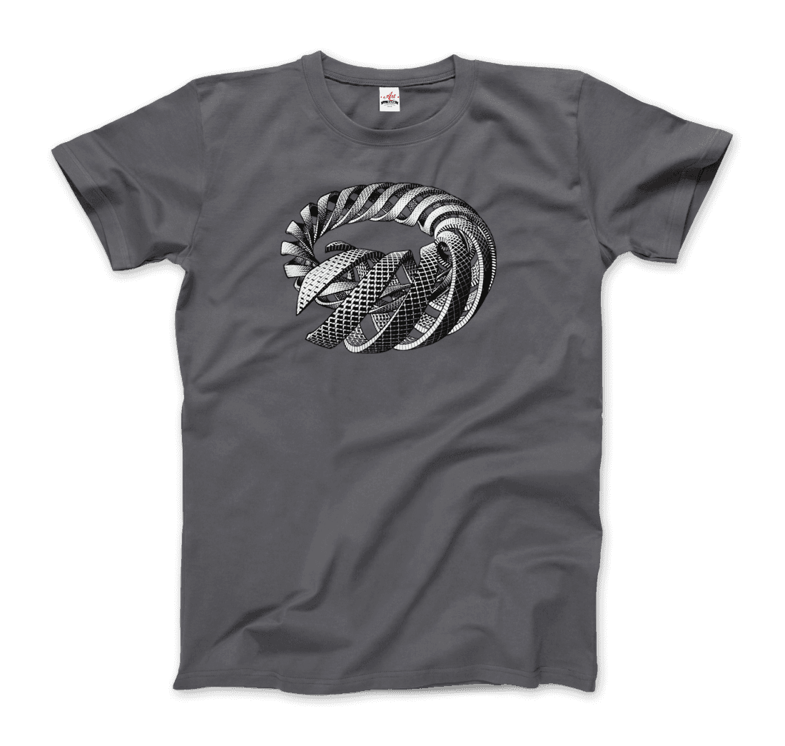 MC Escher Spirals Art T-Shirt-10