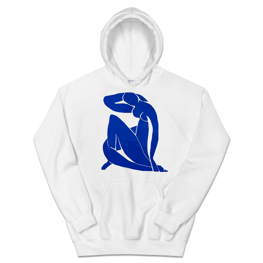 Henri Matisse Blue Nude 1952 Artwork Unisex Hoodie-0