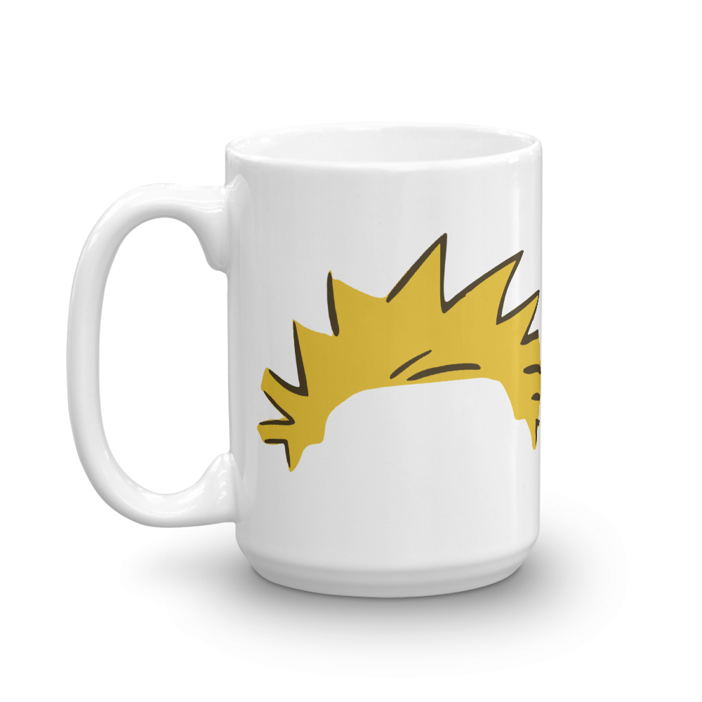 Calvin and Hobbes Faces Contour Mug-4