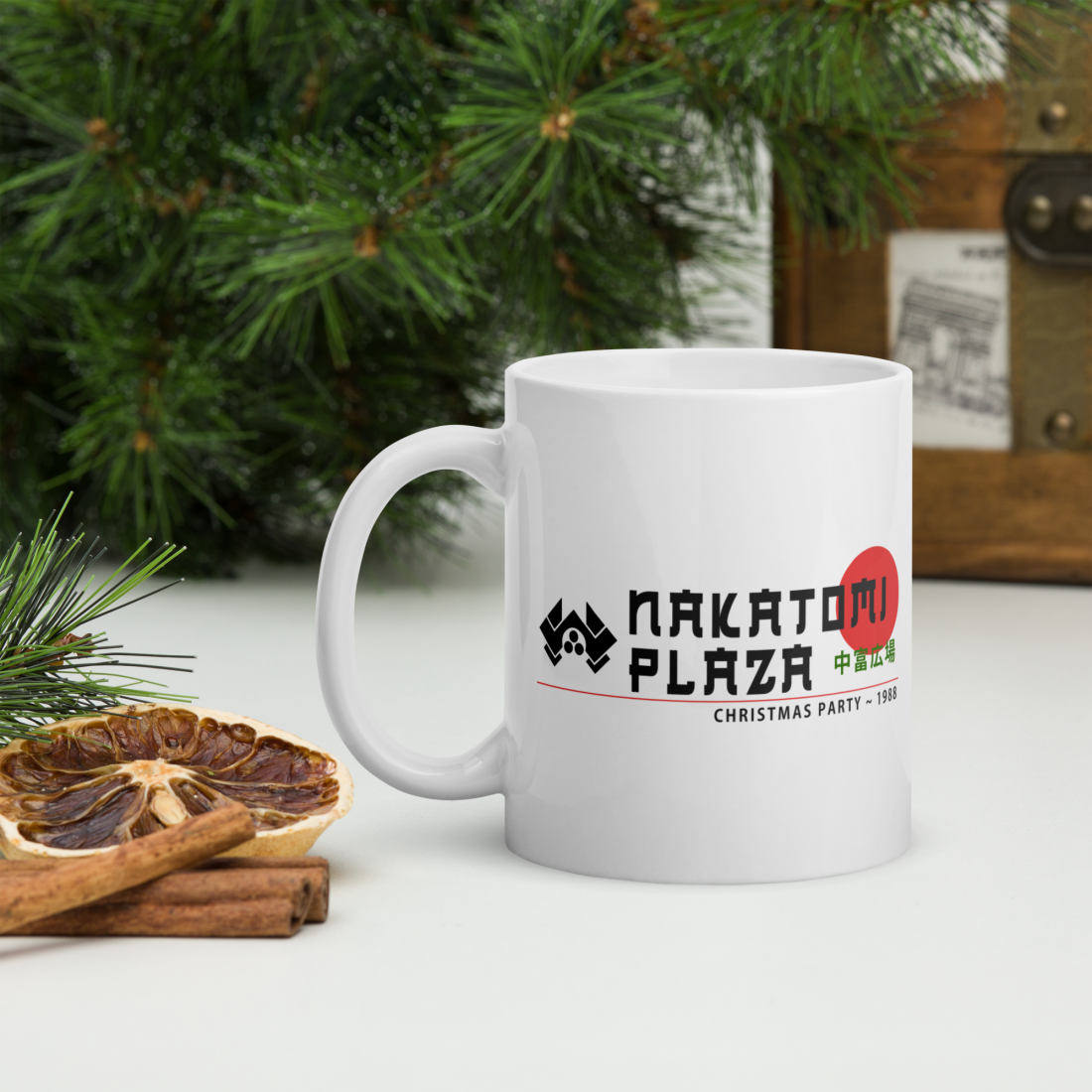 Nakatomi Plaza Christmas Party 1988 Mug-1