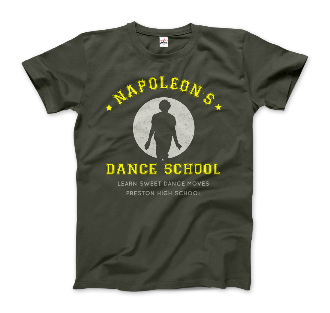 Napoleon Dance School from Napoleon Dinamyte Movie T-Shirt-3