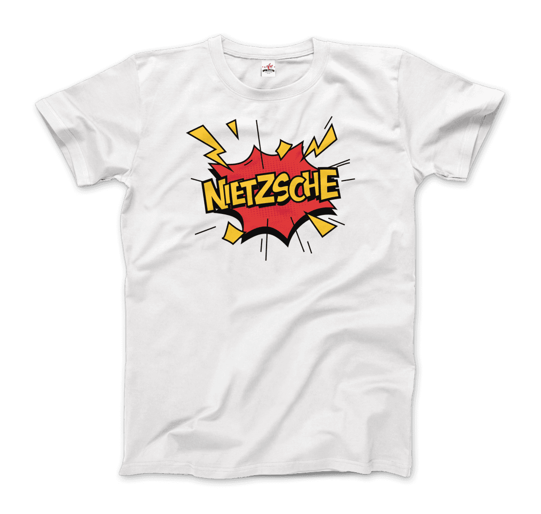 Nietzche - Comics Boom Style T-Shirt-2