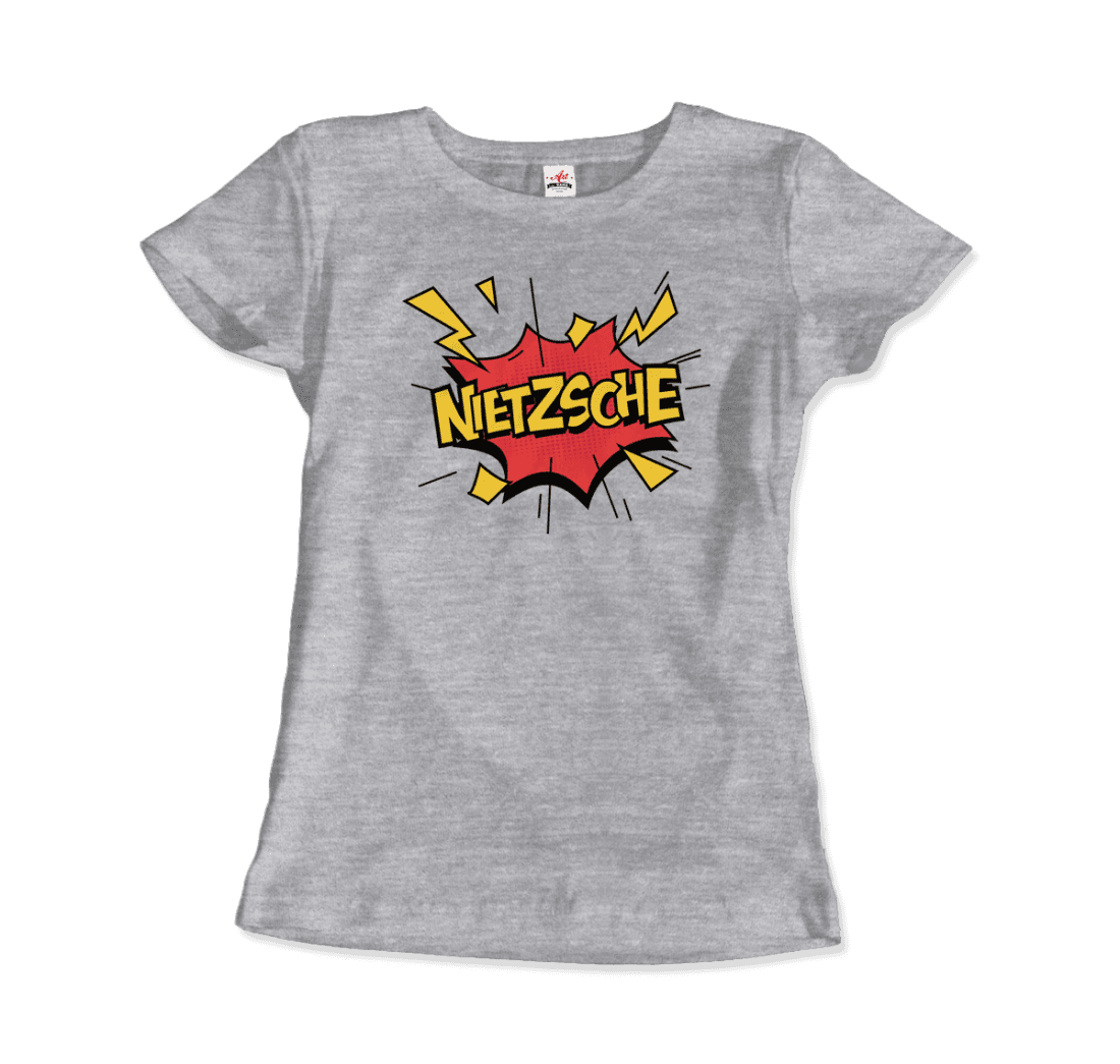 Nietzche - Comics Boom Style T-Shirt-15