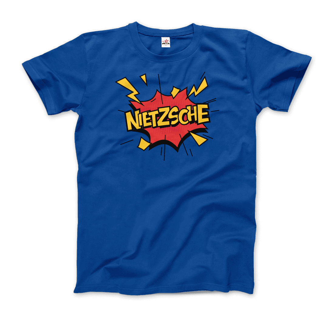 Nietzche - Comics Boom Style T-Shirt-11