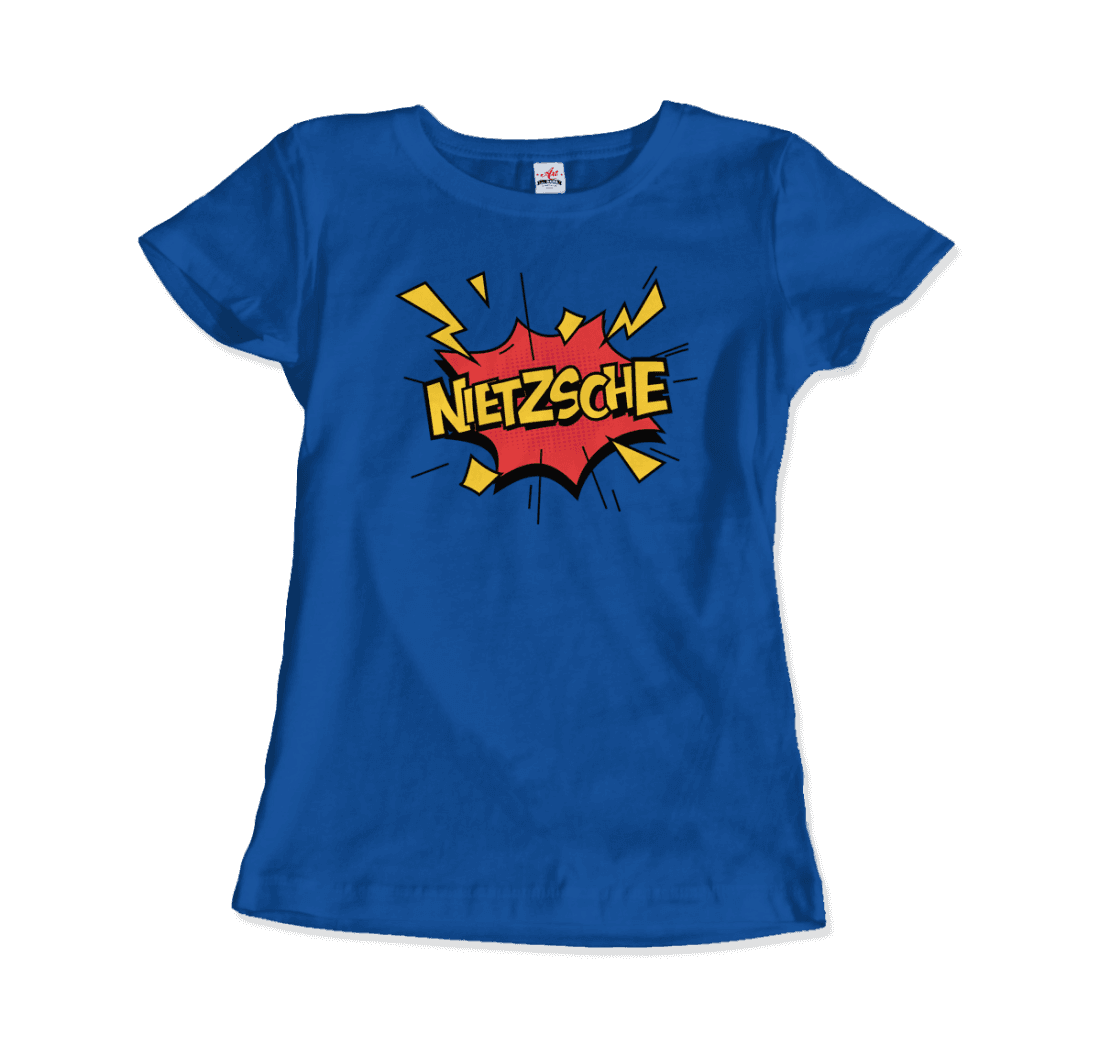 Nietzche - Comics Boom Style T-Shirt-18