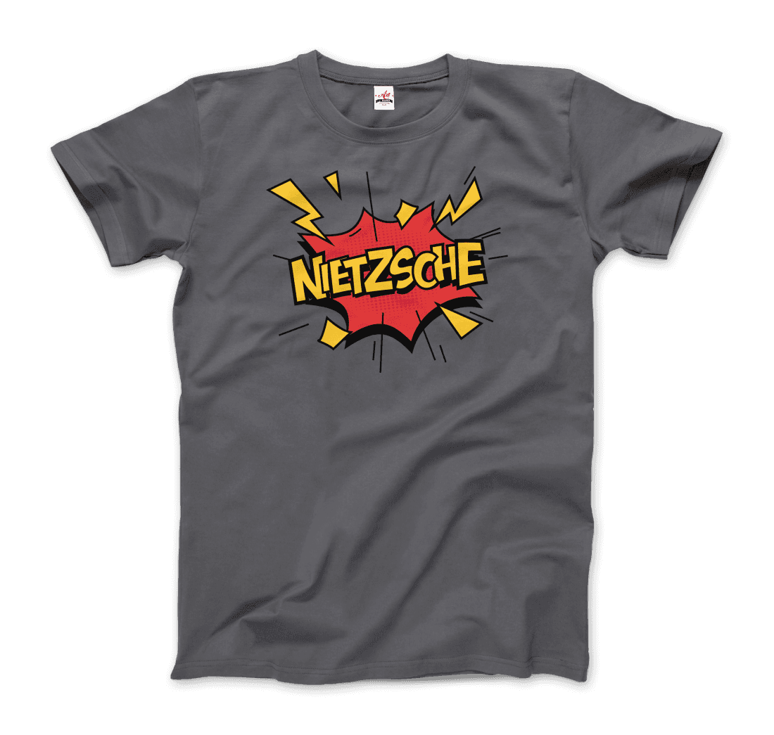 Nietzche - Comics Boom Style T-Shirt-9