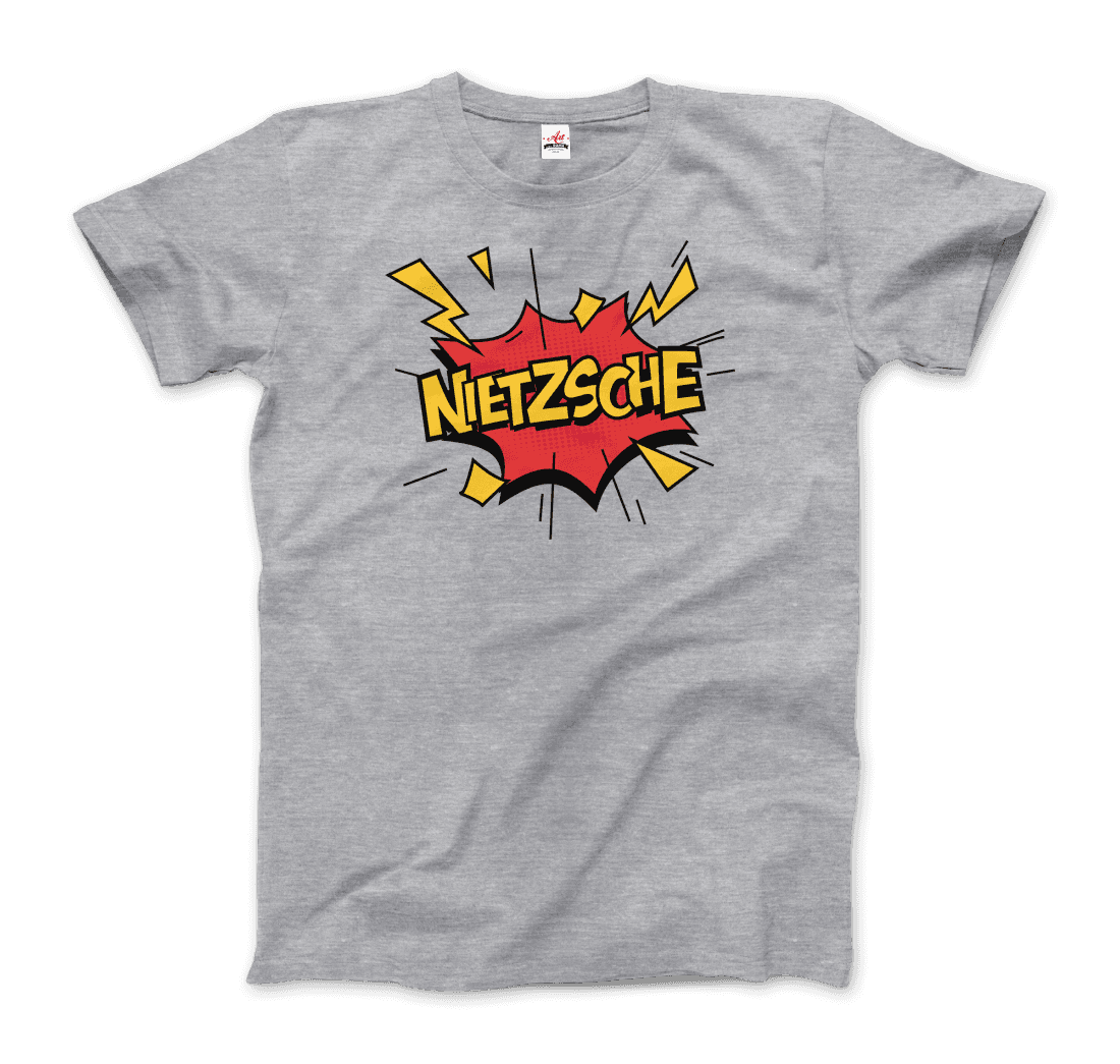 Nietzche - Comics Boom Style T-Shirt-8