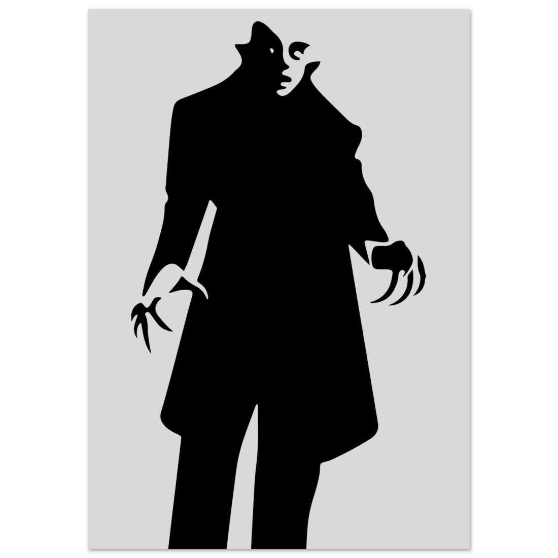 Nosferatu - 20s Sci-Fi Horror Movie Minimalist Poster-1