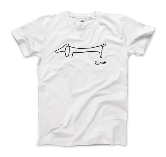 Pablo Picasso Dachshund Dog (Lump) Artwork T-Shirt-0