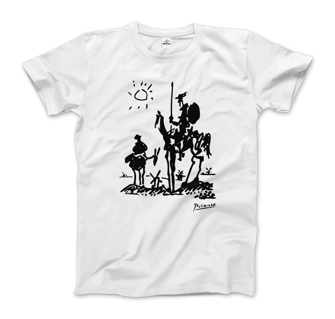 Pablo Picasso Don Quixote of La Mancha 1955 Artwork T-Shirt-5