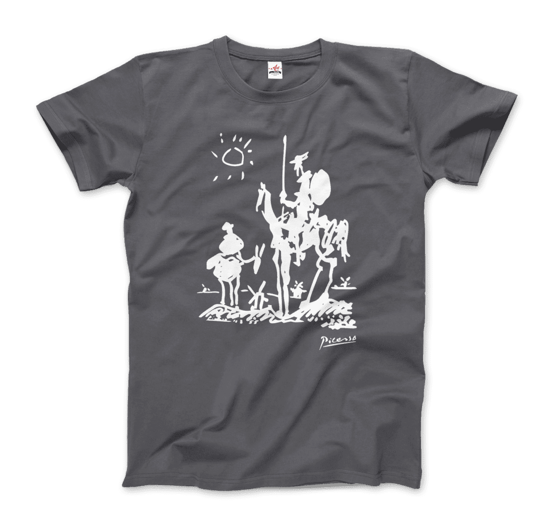 Pablo Picasso Don Quixote of La Mancha 1955 Artwork T-Shirt-7