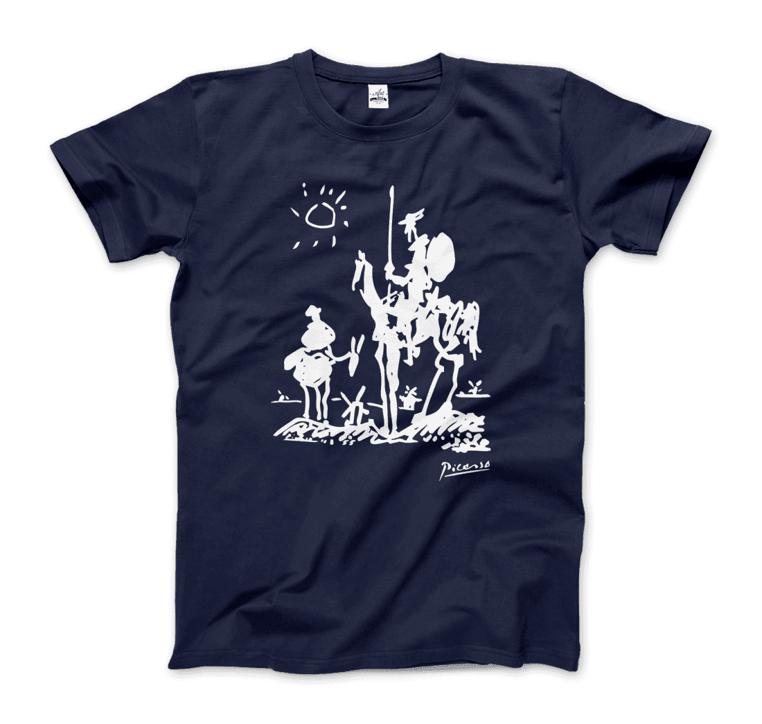 Pablo Picasso Don Quixote of La Mancha 1955 Artwork T-Shirt-9